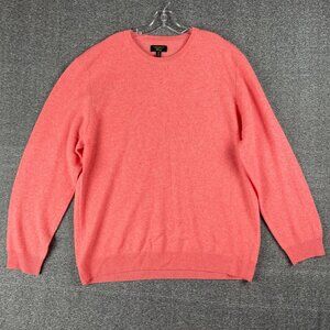 Club Room Cashmere Sweater Womens Size XXL Pink Work Office Capsule Minimal Soft